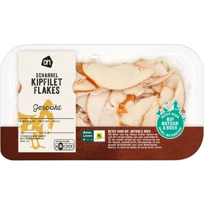 AH Scharrel gerookte kipfiletflakes