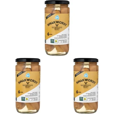 AH Duitse knakworst 3-pack