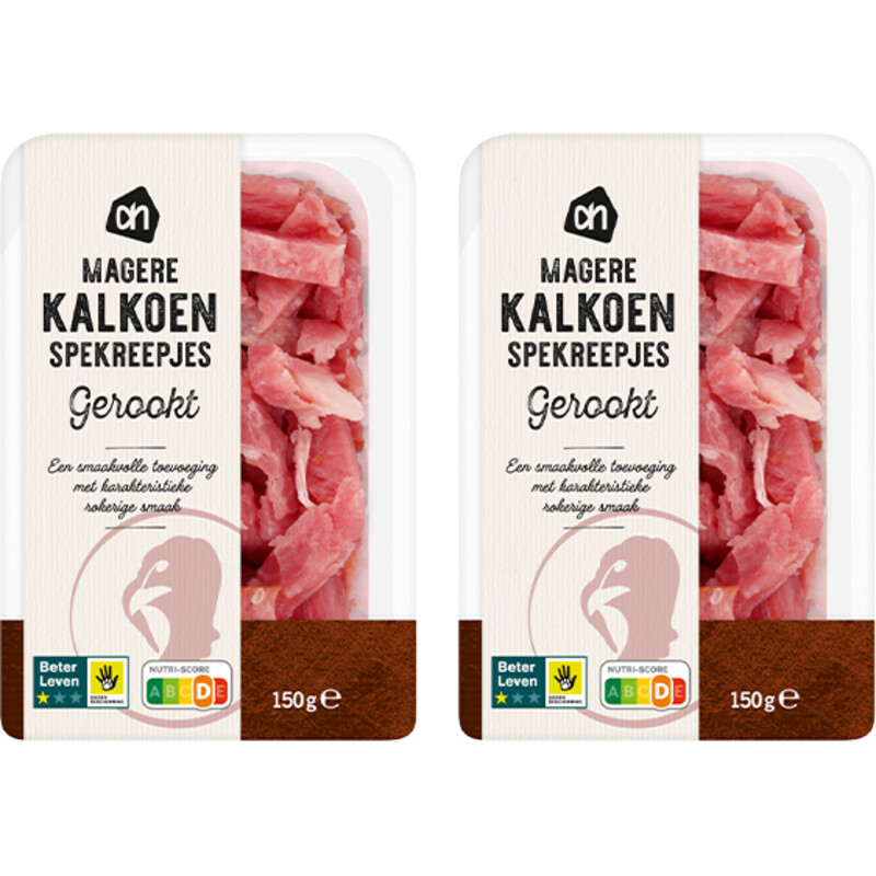 AH Magere spekreepjes kalkoen 2-pack