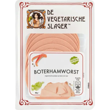 Vegetarische Slager Boterhamworst