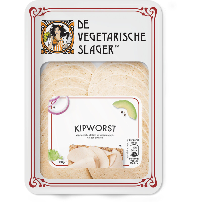 Vegetarische Slager Spaanse worst
