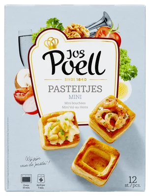 Jos Poell Mini pasteitjes