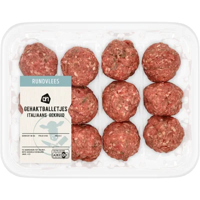 AH Gehaktballetjes Italiaans gekruid