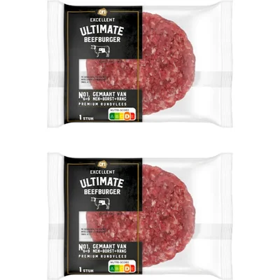 AH Excellent Ultimate beefburger 2-pack