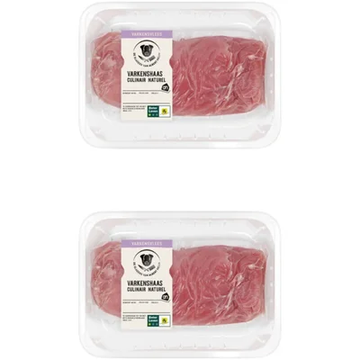 AH Varkenshaas culinair naturel 2-pack
