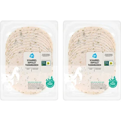 AH Scharrel kipfilet tuinkruiden 2-pack