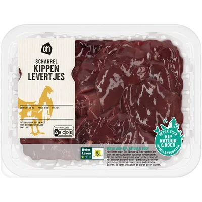 AH Scharrel kippenlevertjes