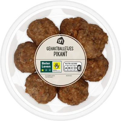 AH Gehaktballetjes pikant