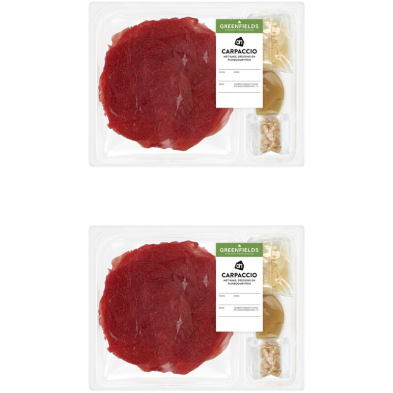 AH Greenfields Carpaccio 2-pack