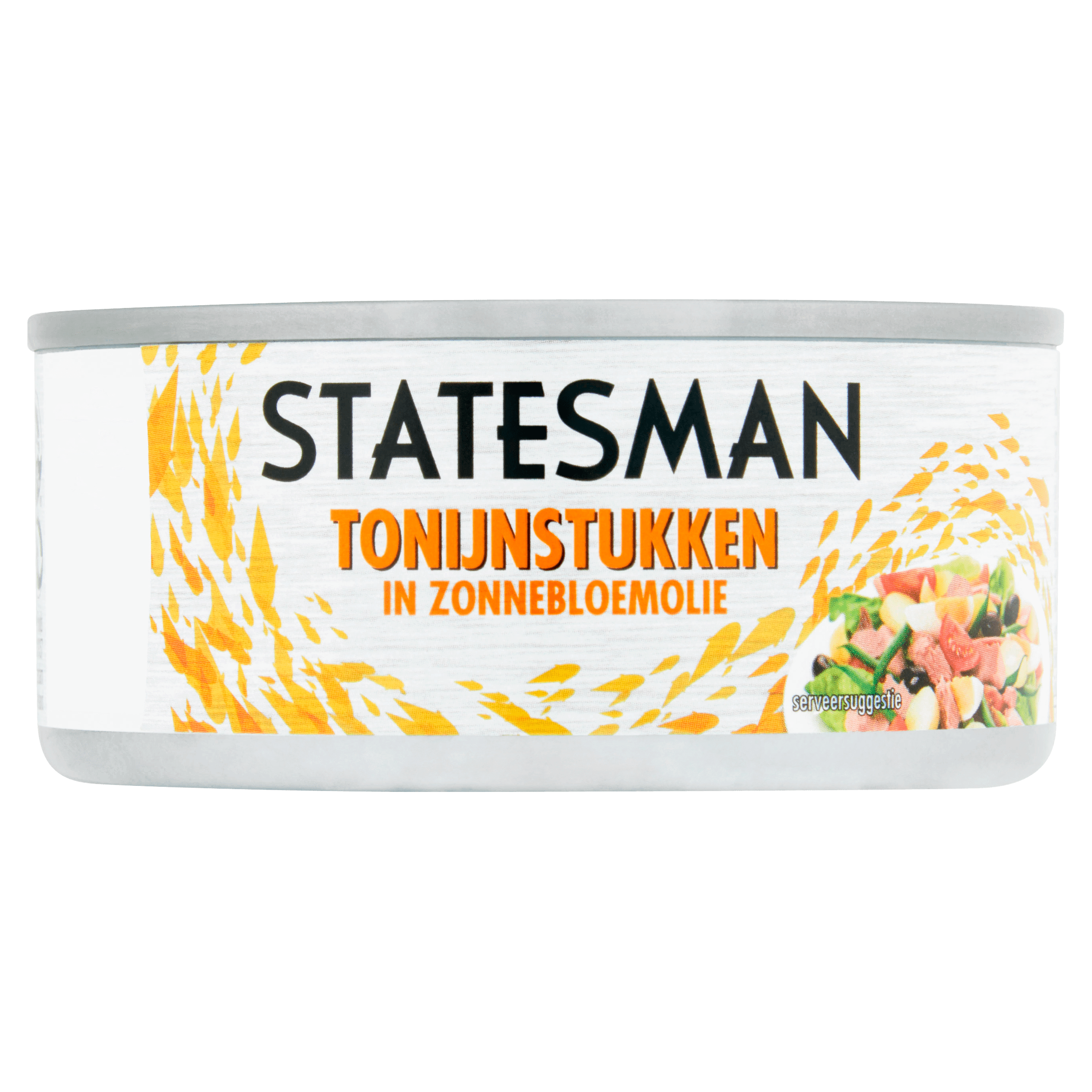 Statesman Tonijn stukken in zonnebloemolie