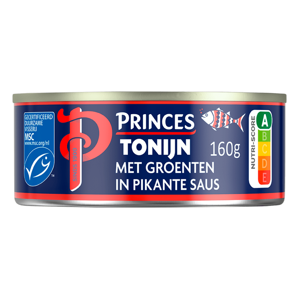 Princes Tonijnstukken groenten