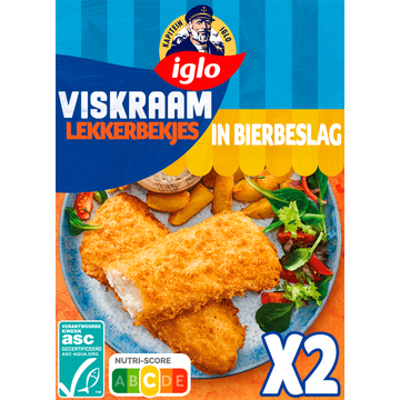 Iglo Viskraam lekkerbekjes in bierbeslag