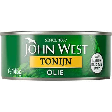 John West Tonijnstukken in zonnebloemolie