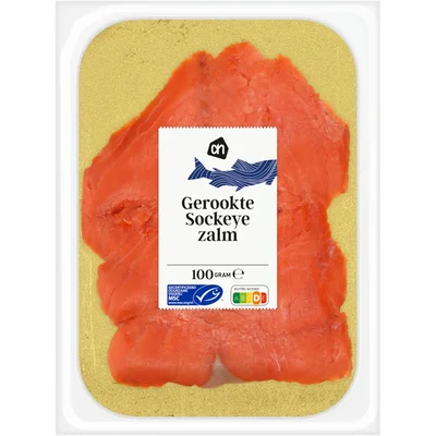 AH Gerookte sockeye zalm