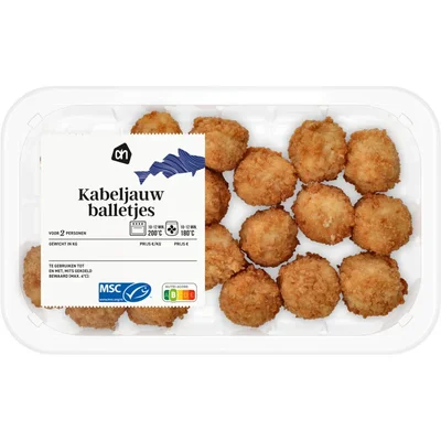 AH Kabeljauwballetjes