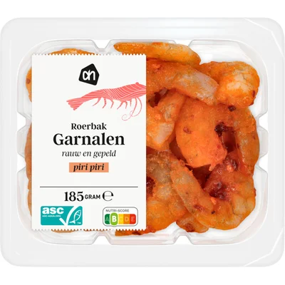 AH Roerbak garnalen piri piri