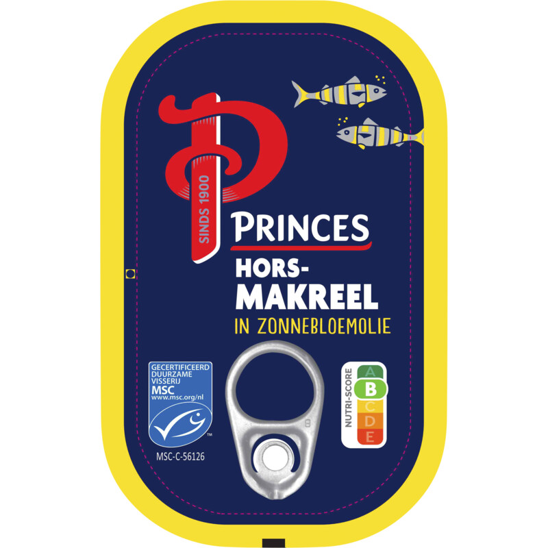 Princes Horsmakreel in zonnebloemolie