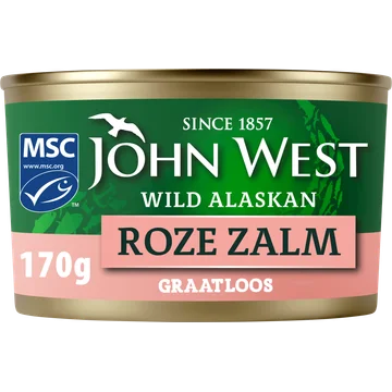 John West Wilde roze zalm zonder vel en graat