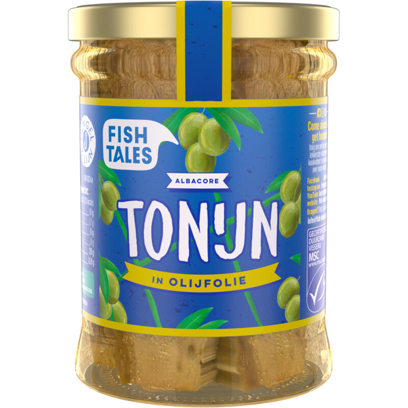 Fish Tales Witte tonijn in olijfolie