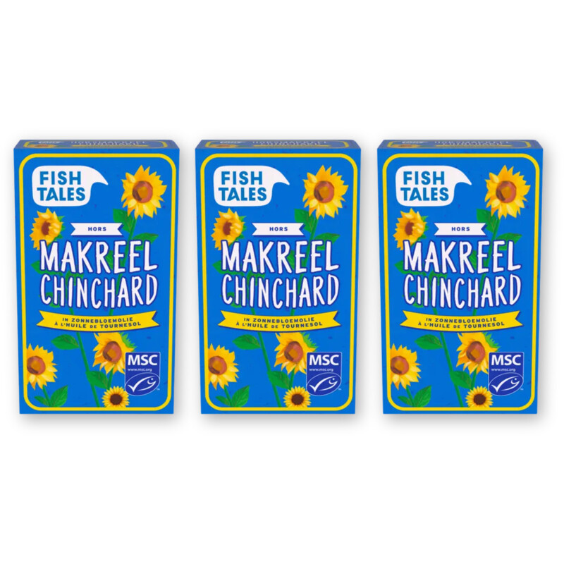 Fish Tales Makreelfilet in olie 3-pack