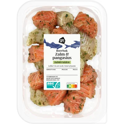 AH Roerbak zalm & pangasius tuinkruiden
