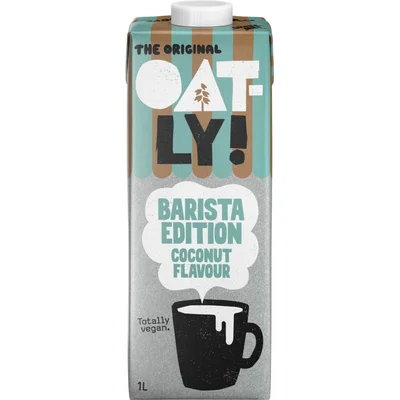 Oatly! Barista edition coconut flavour
