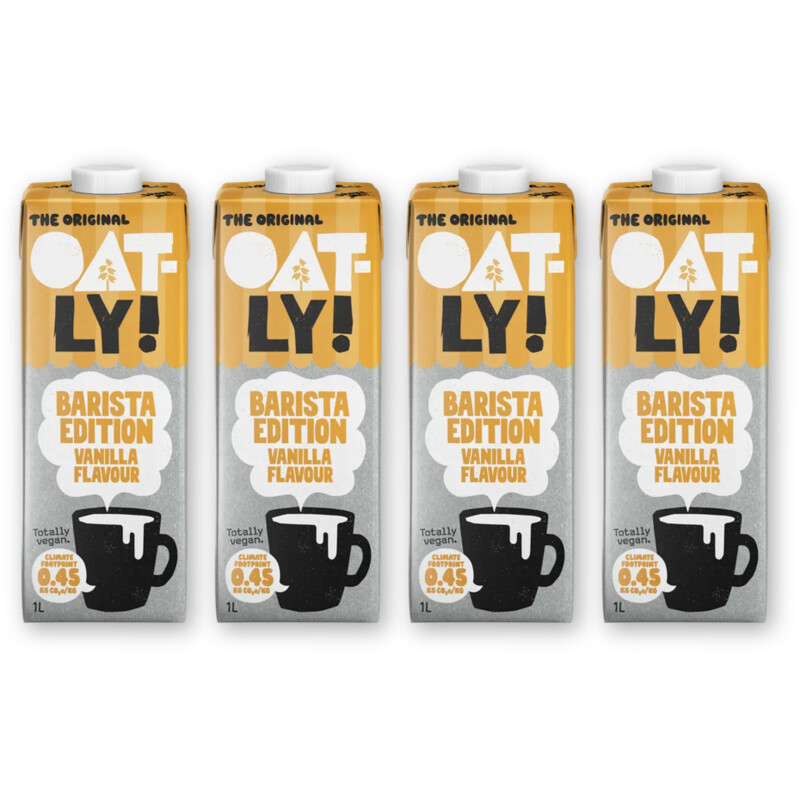 Oatly! Barista vanille 4-pack