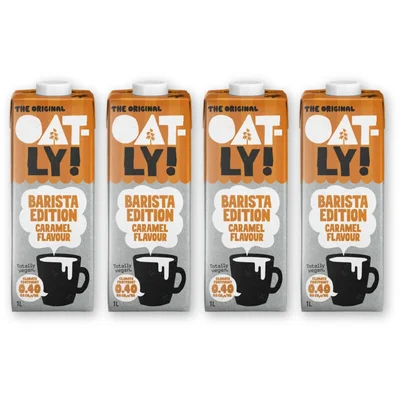 Oatly! Barista caramel 4-pack