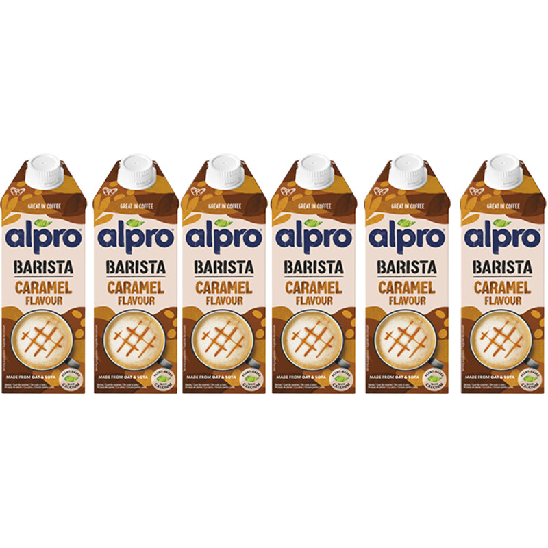 Alpro Barista caramel smaak 6-pack