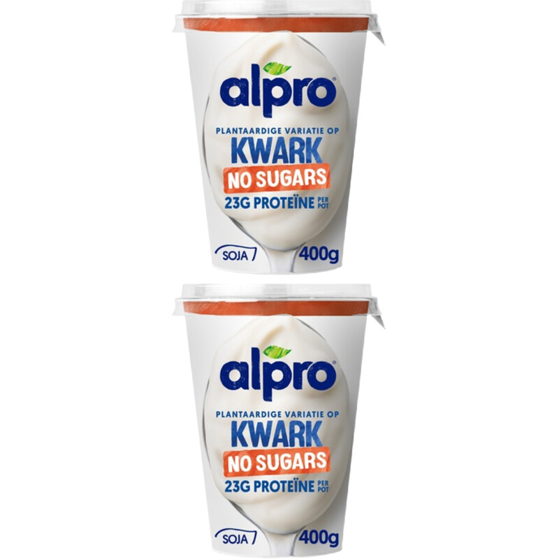 Alpro Variatie op kwark zonder suikers 2-pack