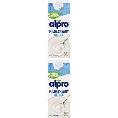Alpro Mild & creamy naturel 2-pack