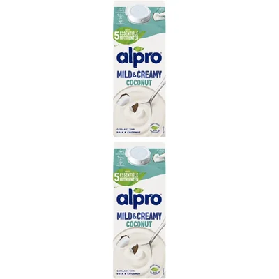 Alpro Mild & creamy kokosnoot 2-pack
