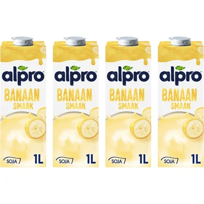 Alpro Sojadrink banaan 4-pack