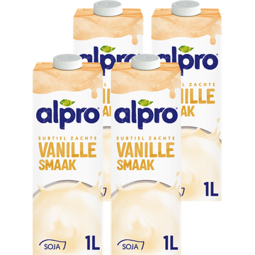 Alpro Sojadrink vanille 4-pack