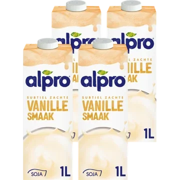 Alpro Sojadrink vanille 4-pack
