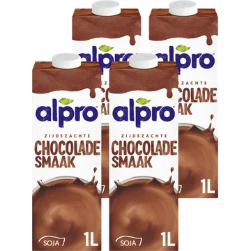 Alpro Sojadrink chocolade 4-pack