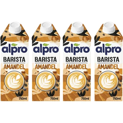 Alpro Barista amandel 4-pack