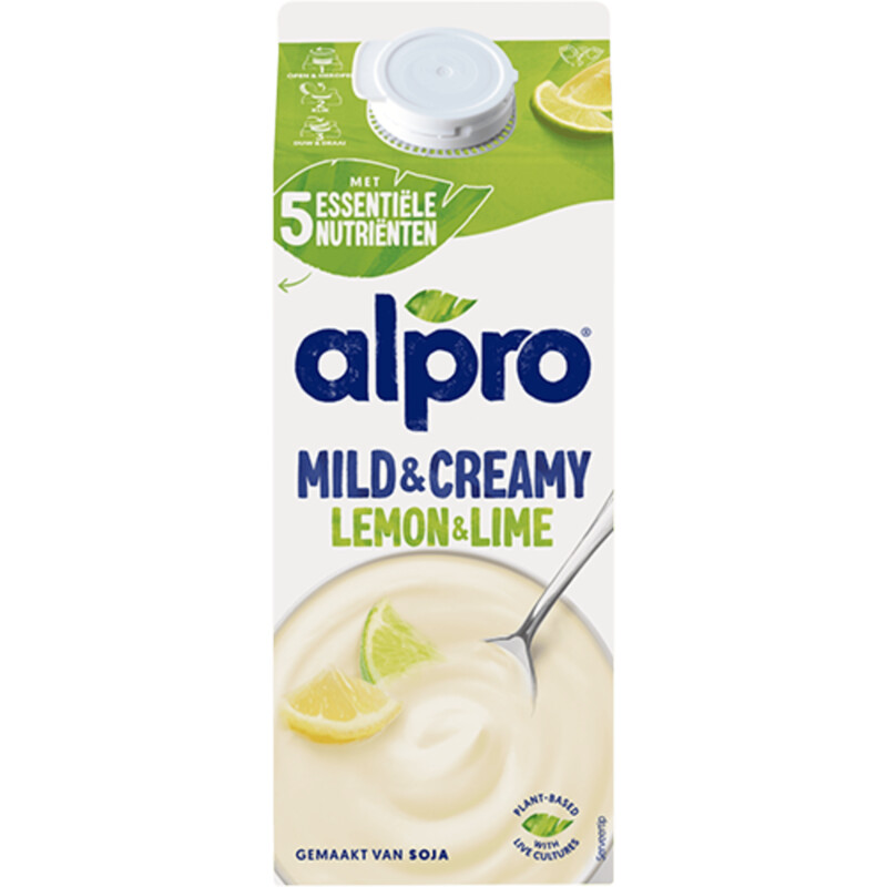 Alpro Mild & creamy citroen limoen