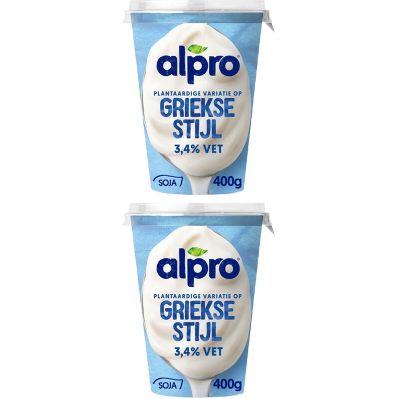 Alpro Plantaardig Griekse stijl 2-pack