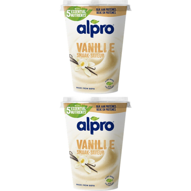 Alpro Plantaardig variatie vanille 2-pack