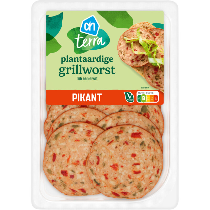 AH Terra Plantaardige grillworst pikant