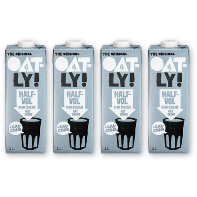 Oatly! Haverdrank halfvol calcium 4-pack
