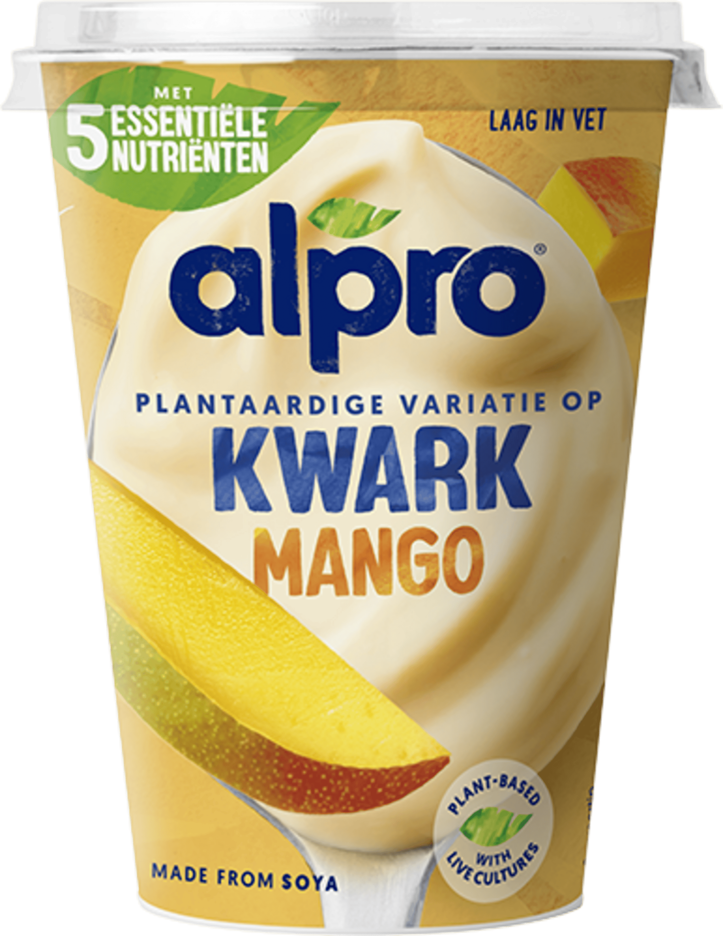 Alpro Plantaardige variatie op kwark mango