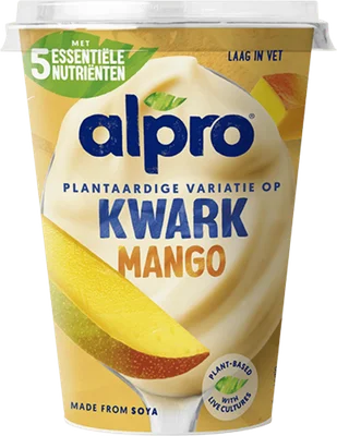 Alpro Plantaardige variatie op kwark mango