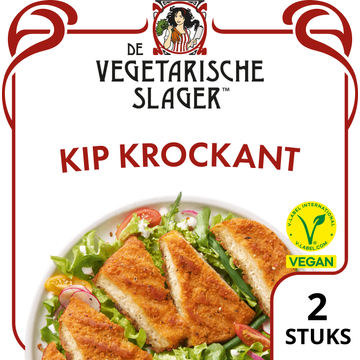 Vegetarische Slager Vegan kip krockant