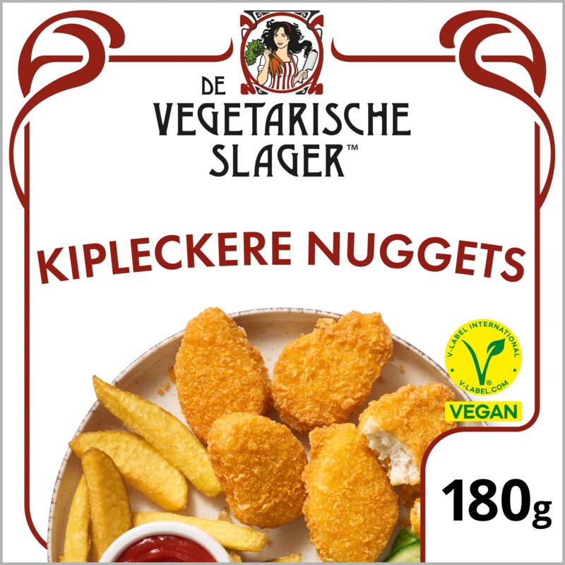 Vegetarische Slager Vegan kipleckere nuggets