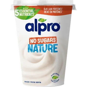 Alpro Plantaardige variatie yoghurt no sugars