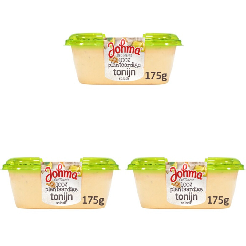 Johma 100% plantaardige tonijnsalade 3-pack