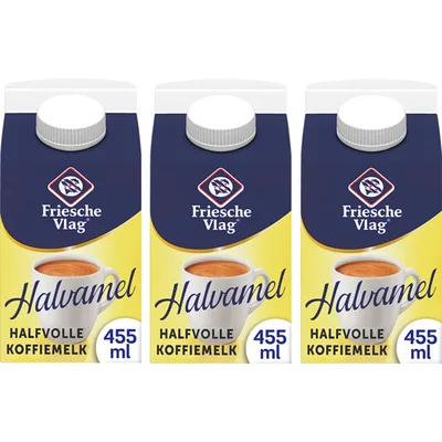 Friesche Vlag Halvamel 3-pack