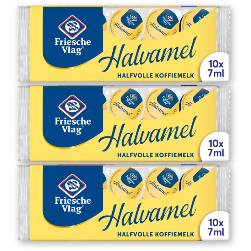 Friesche Vlag Halvamel 3-pack7ml